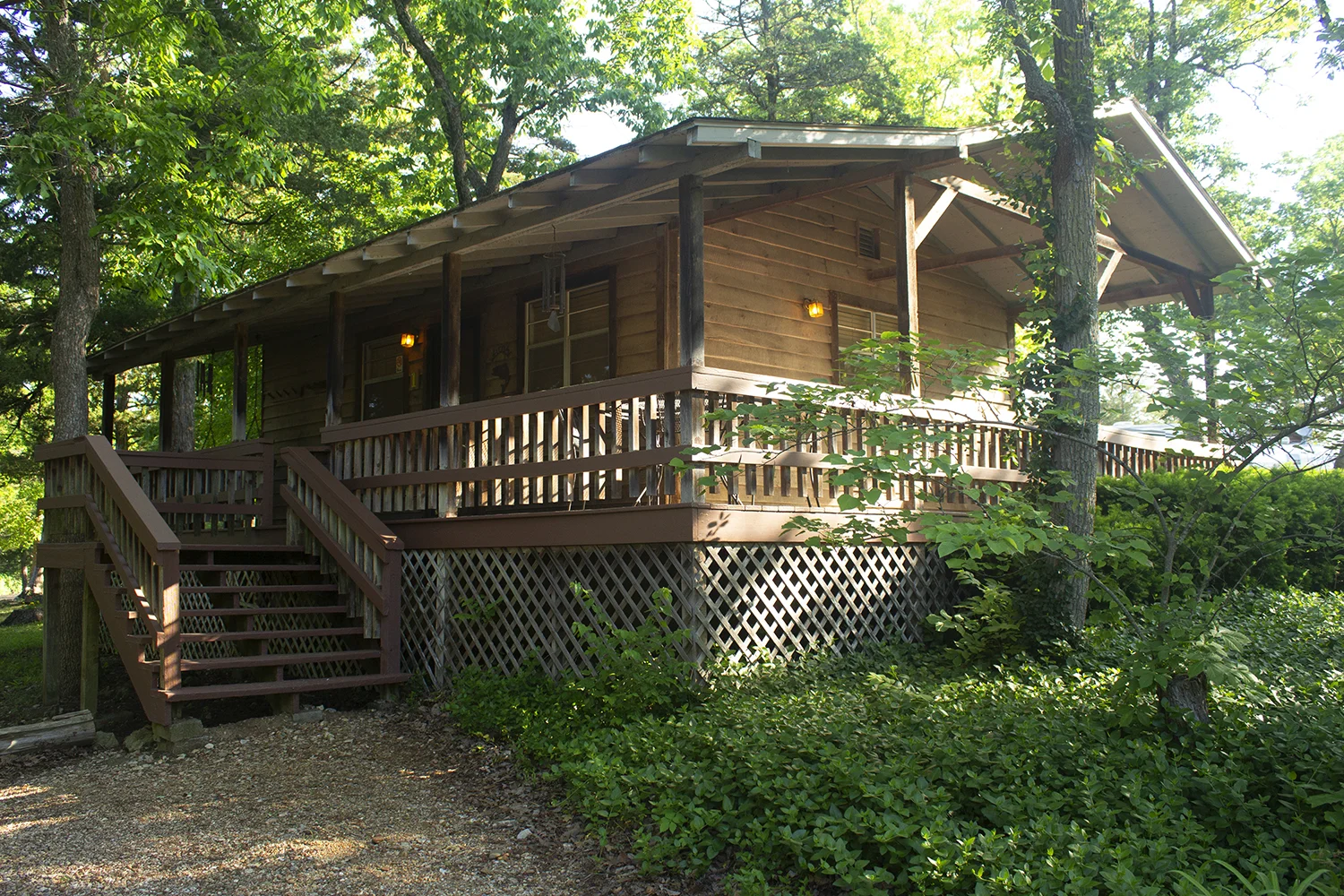 Studio Cabins for rent in NW Arkansas — Spider Creek Resort